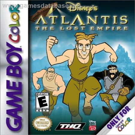 Cover Atlantis - The Lost Empire for Game Boy Color
